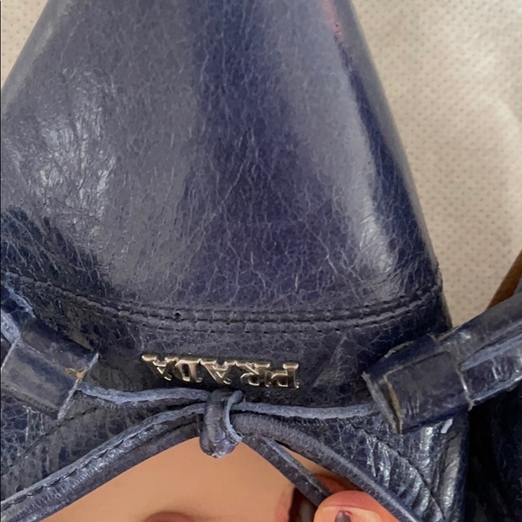 Prada Pointed Toe Flats Size 40 - Picture 4 of 6